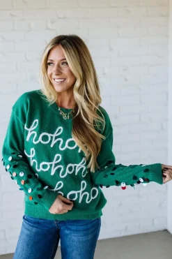 Ho Ho Ho Holiday Cheer Sweater