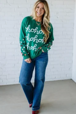 Ho Ho Ho Holiday Cheer Sweater