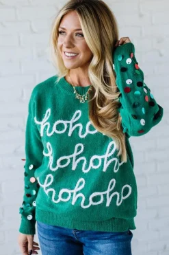 Ho Ho Ho Holiday Cheer Sweater