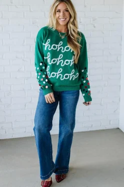 Ho Ho Ho Holiday Cheer Sweater