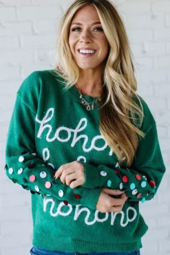 Ho Ho Ho Holiday Cheer Sweater
