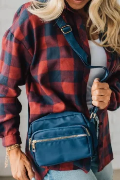 Jovy Crossbody Sling Bag | Navy