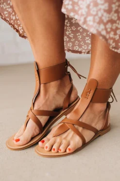 Khloie Tie Back Gladiator Sandals