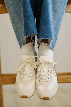 Kit Leopard Accent Sneakers