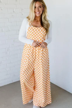 Lady Vols Wide Leg Overalls - BIBI