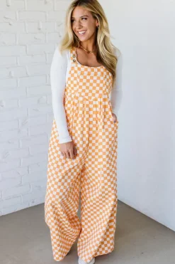 Lady Vols Wide Leg Overalls - BIBI