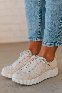 Laura Floral Lace Sneakers