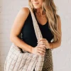 Lizzie Quilted Puff Tote