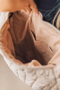 Lizzie Quilted Puff Tote