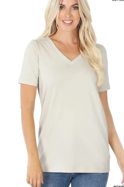 Loose Fit Classic V-Neck Tee