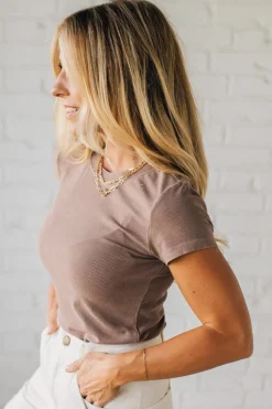 Maddox Ribbed Baby Tee