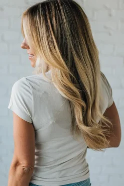 Maddox Ribbed Baby Tee