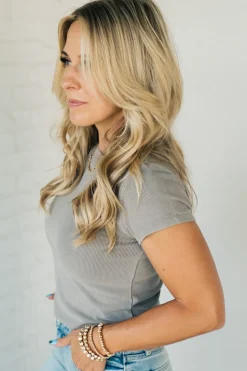 Maddox Ribbed Baby Tee