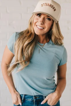 Maddox Ribbed Baby Tee