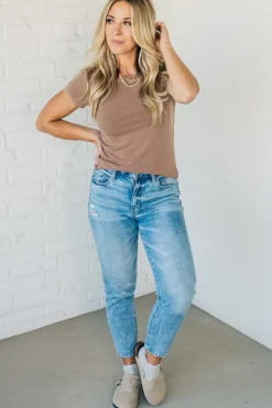 Maddox Ribbed Baby Tee