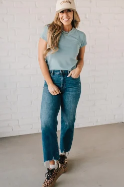 Maddox Ribbed Baby Tee