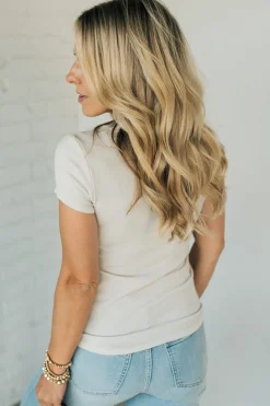 Maddox Ribbed Baby Tee