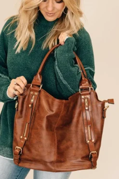 Madison Oversized Vegan Tote