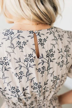 Maeve Printed Tiered Midi Dress