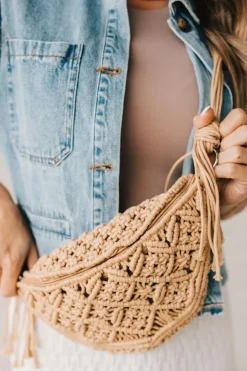 Maile Macrame Sling Bag