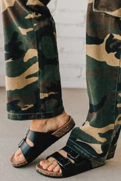 Maura Double Strap Slides | Black