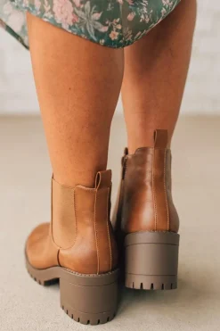 Mel Block Heel Ankle Boots