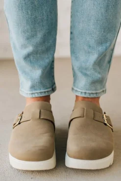 Miley Buckled Clogs