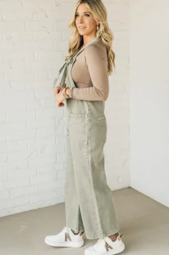 Niccola Knot Strap Overalls - ZENANA