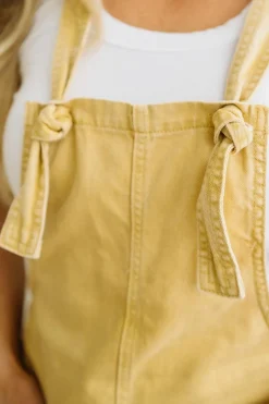 Niccola Knot Strap Overalls - ZENANA