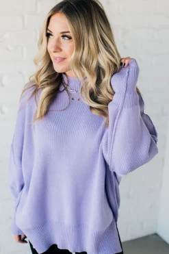 Oversized Crew Neck Sweater