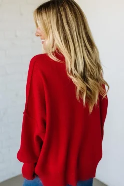 Oversized Crew Neck Sweater