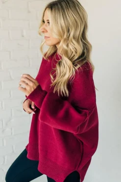 Oversized Crew Neck Sweater