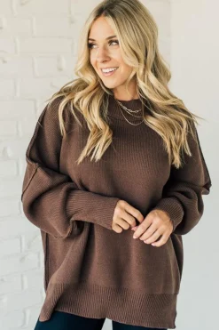 Oversized Crew Neck Sweater