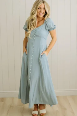 Paulina Button Down Maxi