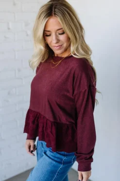 Quincy Eyelet Lace Pullover