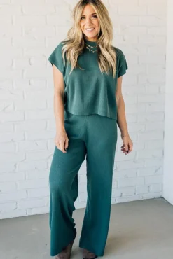 Rey Ribbed Sweater Set