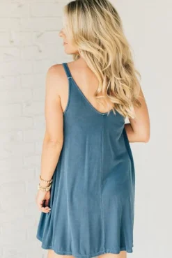 Ribbed Shift Dress