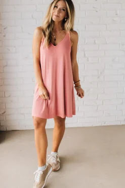 Ribbed Shift Dress