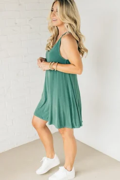 Ribbed Shift Dress
