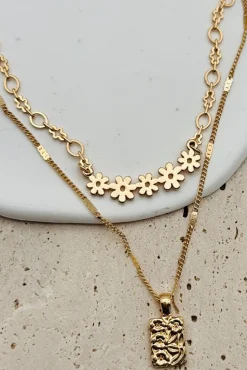 Row of Posey's Charm Necklace