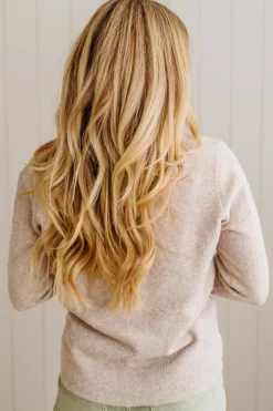 Ruffle Trim Cardigan