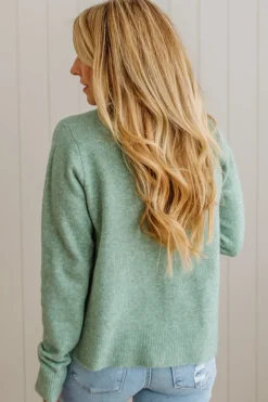 Ruffle Trim Cardigan