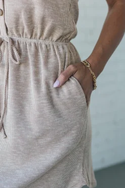 Sandy Striped Shift Dress