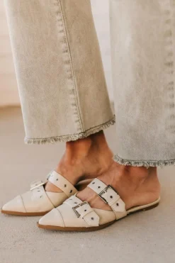 Sawyer Studded Pointed Toe Flats | Sand