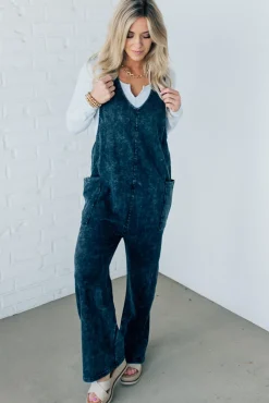 Shauni Mineral Wash Jumpsuit