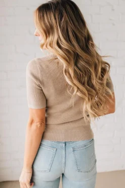 Silvie Mock Neck Sweater