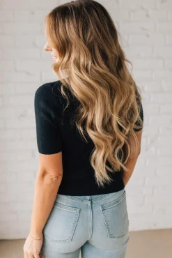 Silvie Mock Neck Sweater