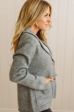 Sloan Blazer Cut Cardigan