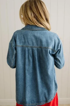Sloane Denim Shacket