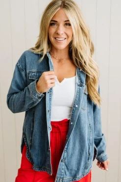 Sloane Denim Shacket